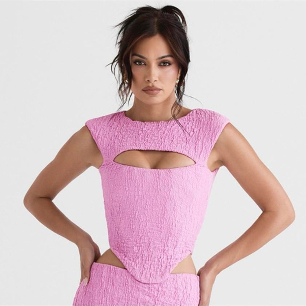 House of CB Paola Cutout Corset Top